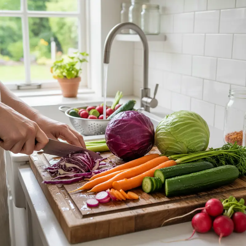 How to Ferment Vegetables for Probiotics: Step-by-Step Home Guide